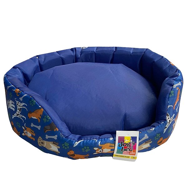 Cama Nylon Europa Tamanho 01 Dogs Bed Azul