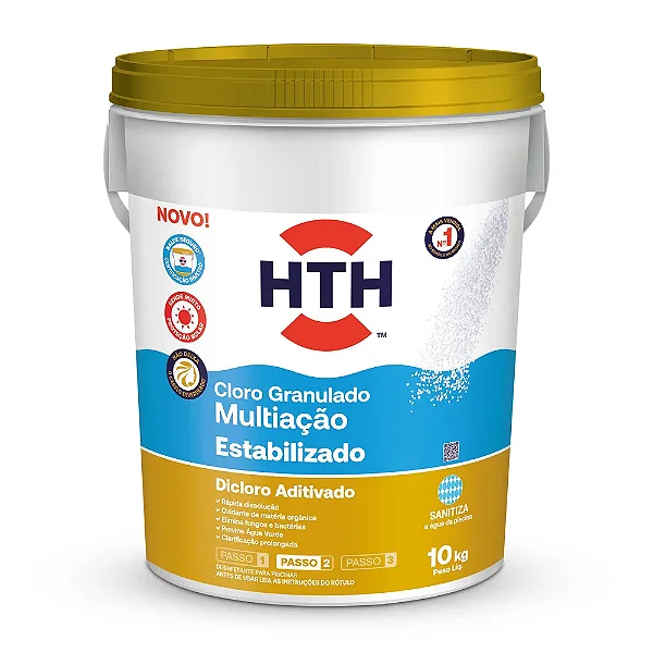 Dicloro Estabilizado Multiação HTH 10kg