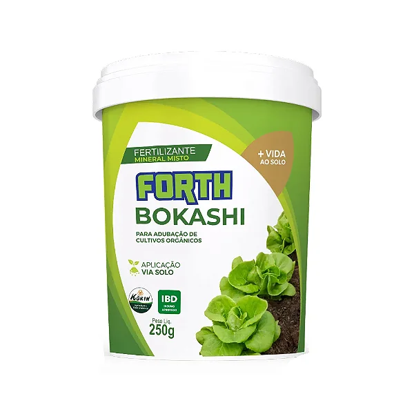 Fertilizante Forth Orgânico Bokashi Tecnutri 250g