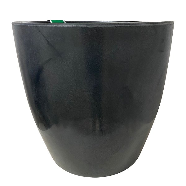 Vaso Pérola Oval M 48cm CINZA