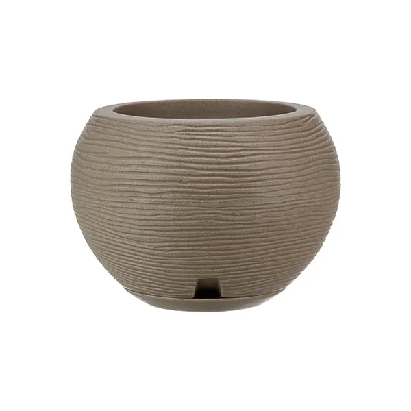 Vaso Florença Sisal 27x24 Bege Stone Effect