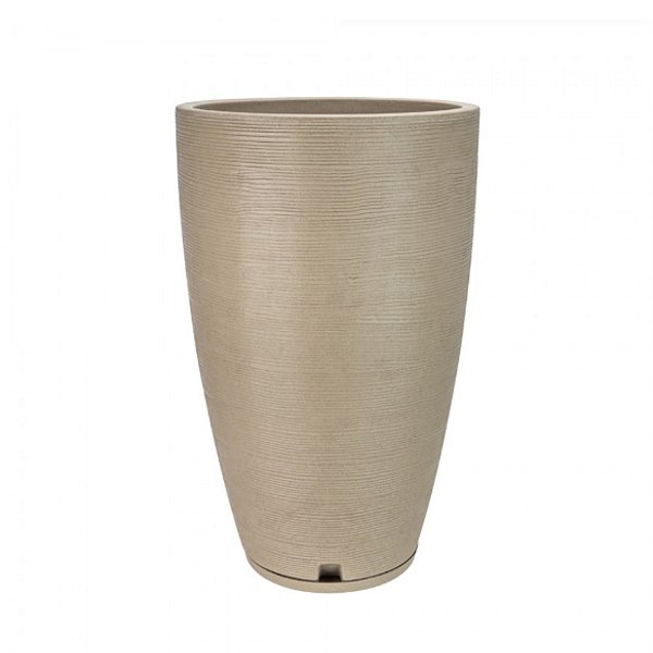 Vaso Amsterda Grafiato 35x65 Bege Stone Effect