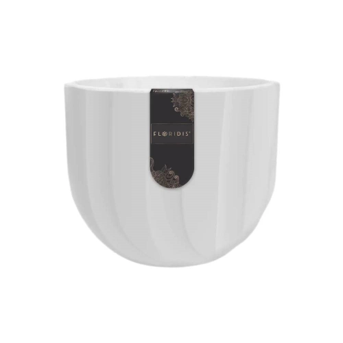 Cachepot Spello Ondulato Branco