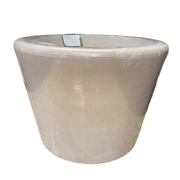 Vaso Holambra Jateado 33X30 CIMENTO STONE EFFECT