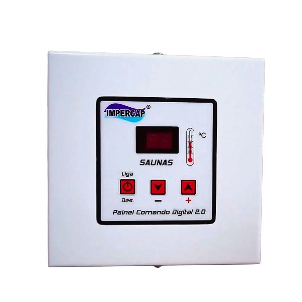 Painel de Comando Digital para Sauna Impercap