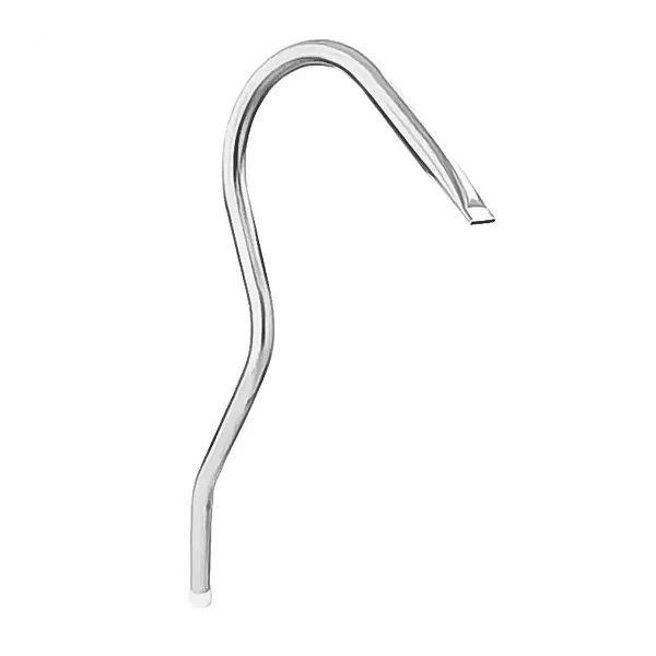 Cascata Tubular Bico Amassado 100cm Librainox Aço Inox 304