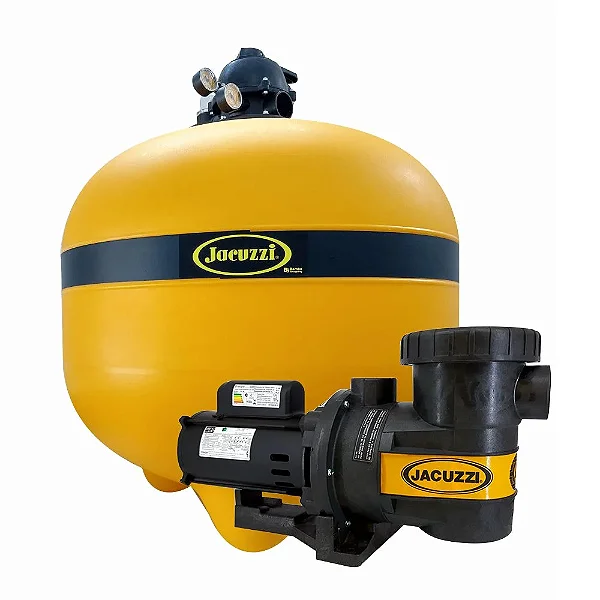 Conjunto Filtrante Para Piscinas Com Filtro 30 TP E Bomba 2B 2CV Jacuzzi Até 164 Mil Litros