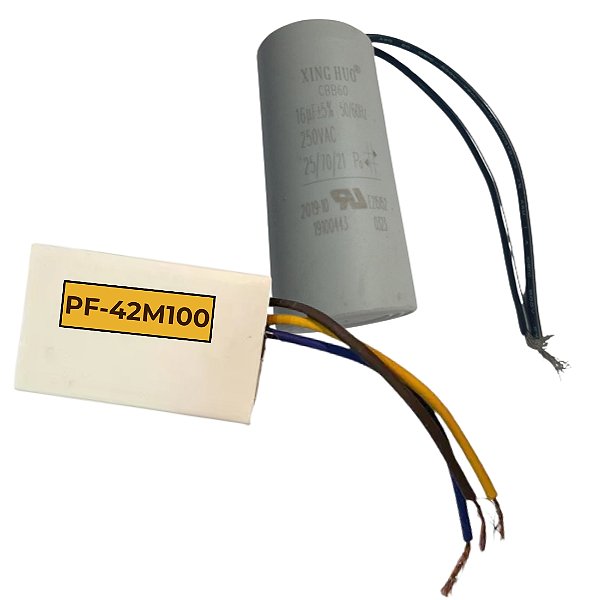 Kit De Placa E Capacitor PF-42M100 1/0CV 220V Monofásico Syllent
