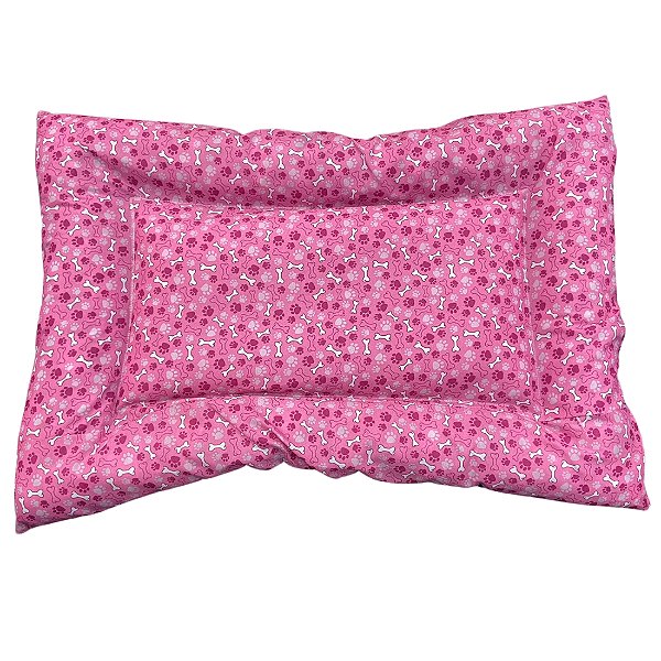 Colchonete Pet Tecido GG Isa Pet Rosa