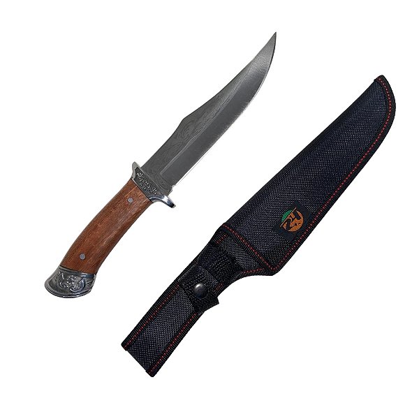 Faca Titânio Artesanal Lâmina 20cm