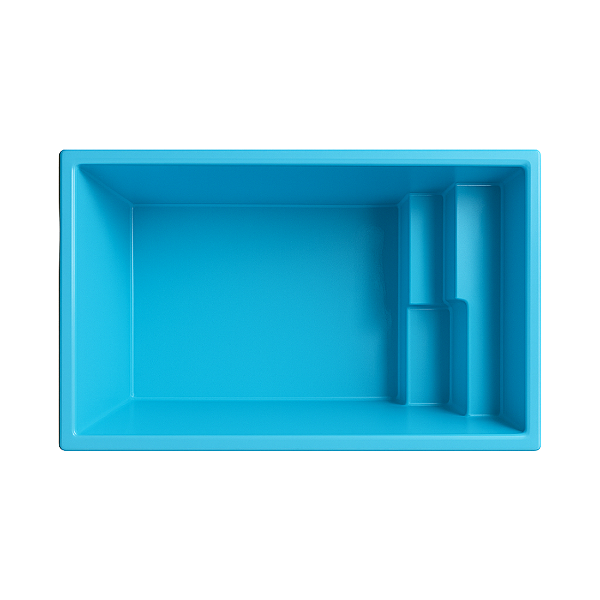 Piscina De Fibra Modelo SR410 - 9.000 Litros