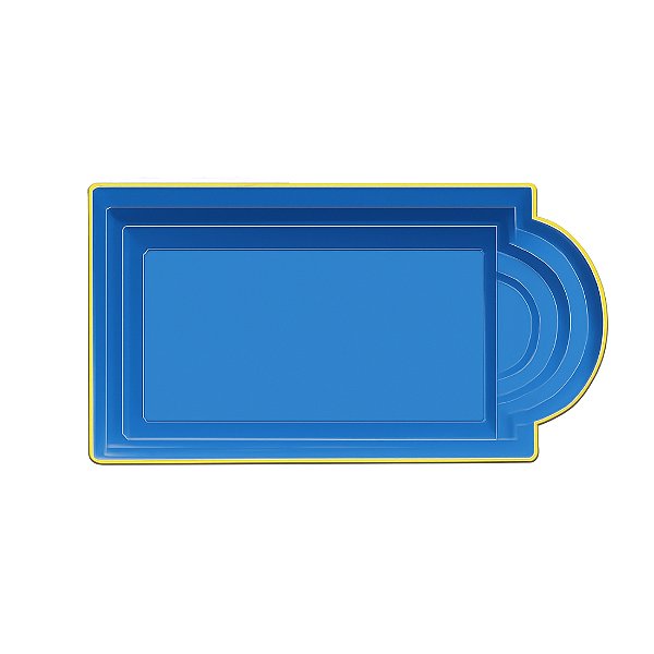 Piscina de Fibra Modelo SR670 - 22.000 Litros