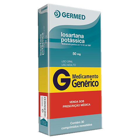 Losartana Potassica Germed 50Mg Com 30