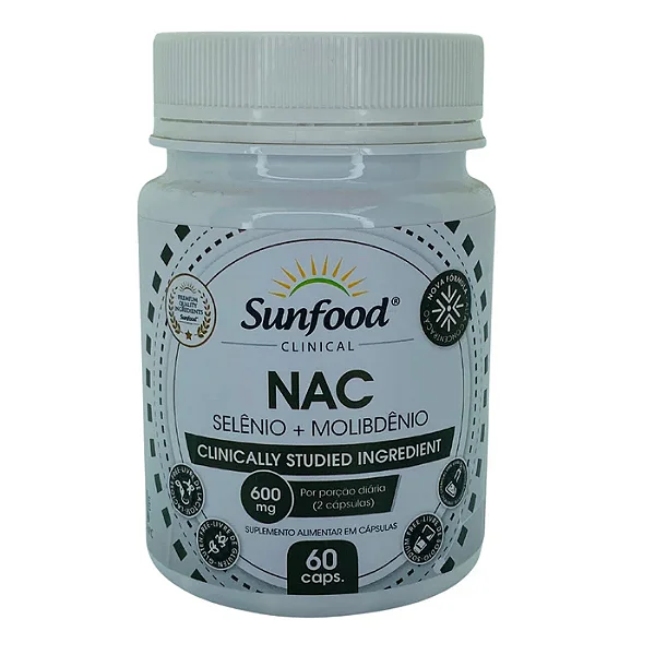 Nac Sunfood 600mg 60 Caps