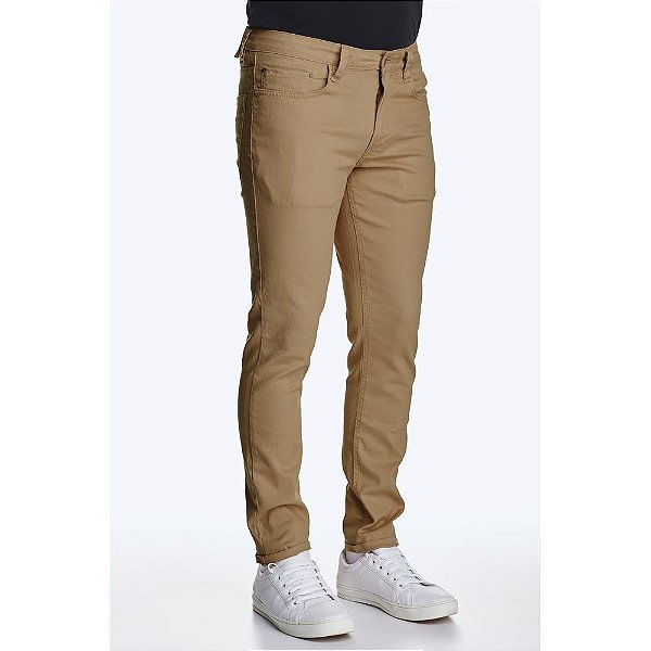 Calça Super Skinny Masculina Convicto De Sarja