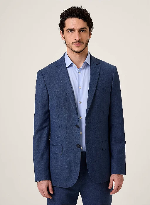 Blazer Clássico Azul Dudalina Masculino