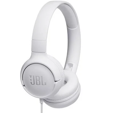 Fone de Ouvido JBL, Com Fio, Branco - TUNE500WHT