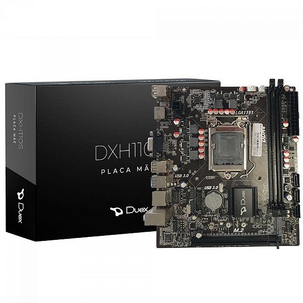 Placa Mãe DUEX DX H110ST M2 LGA1151 (INTEL) DDR4