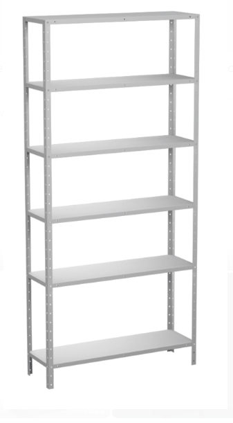 ESTANTE DE AÇO DESMONTÁVEL 6 PRATELEIRAS - VEGEL