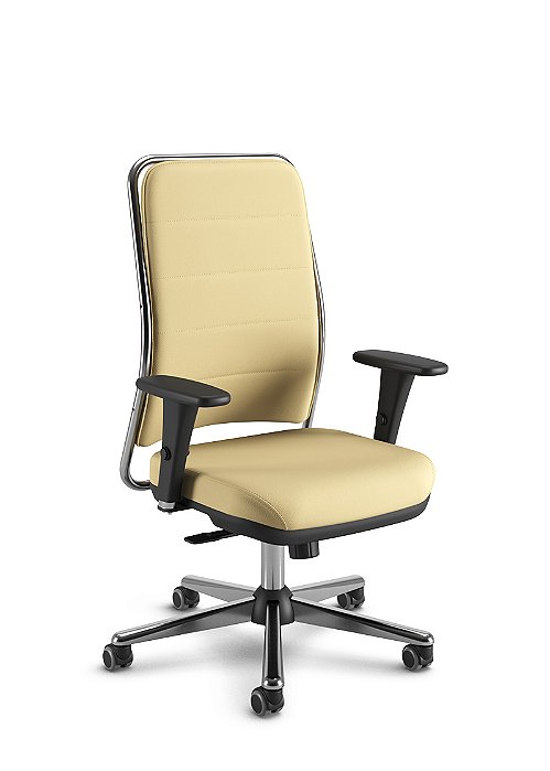 Cadeira Presidente Giratória Base Estampada NewNet / Soft - Cavaletti