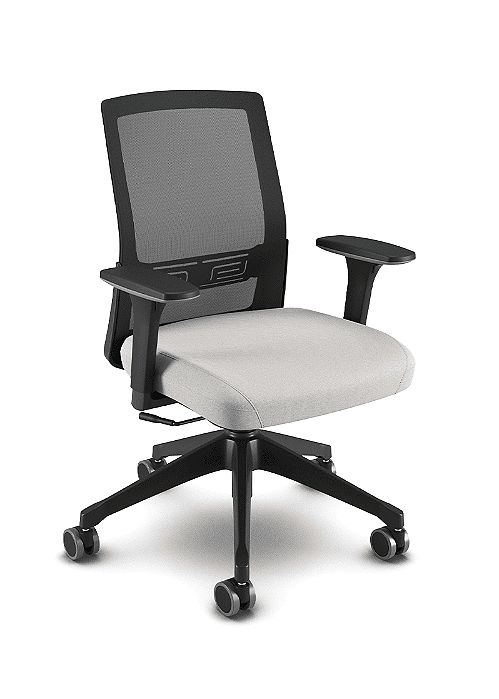 Cadeira Giratória Encosto em tela - Cavaletti Moov