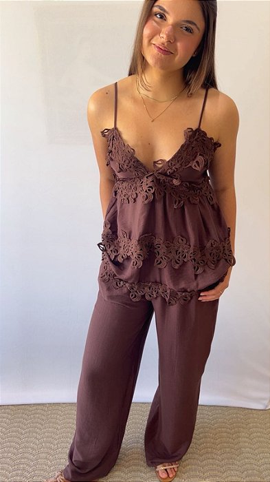 Conjunto Guiper Marrom