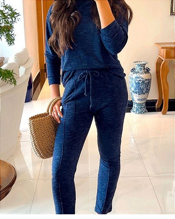 Conjunto Sofia Flame Azul