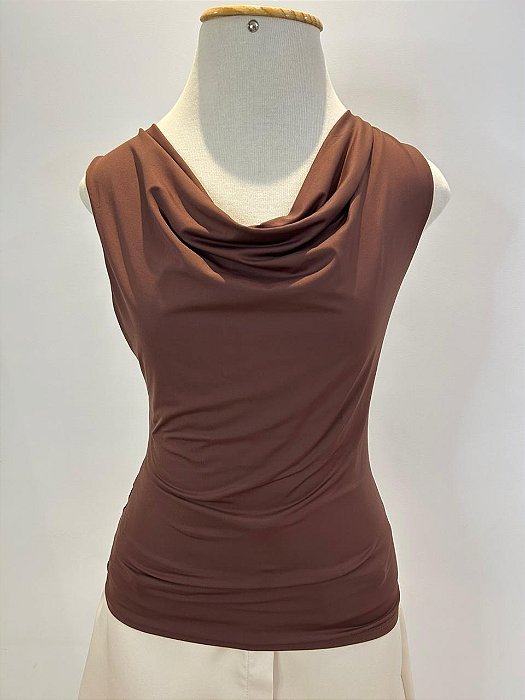 Blusa Degagge MJ marrom