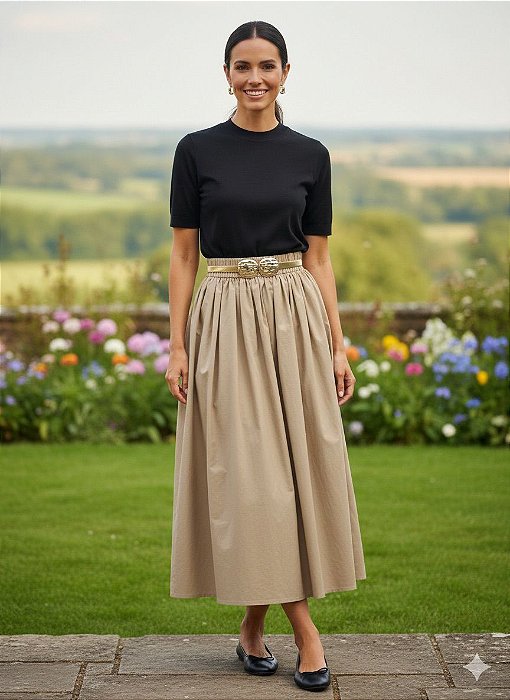 T-SHIRT BASICA PRETA