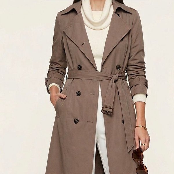 CASACO TRENCH LAVANS BROWN
