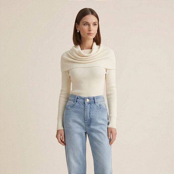 BLUSA ANY GOLA TRICOT