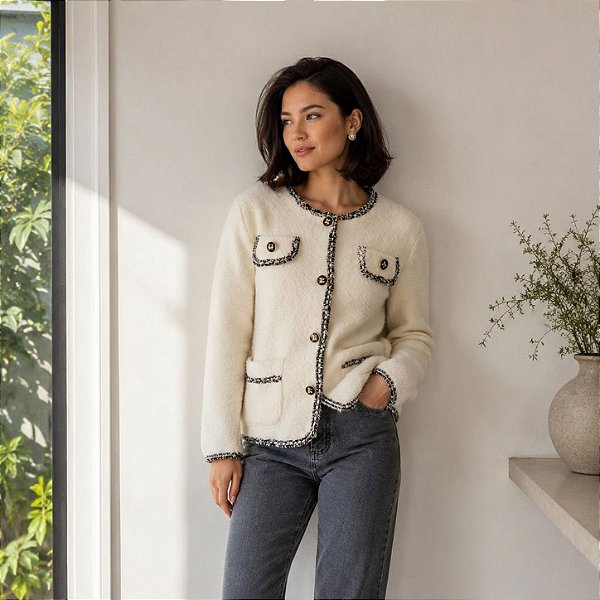 CASACO GENEVE BRANCO