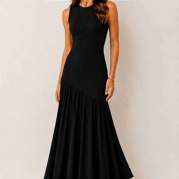 VESTIDO VENEZA preto