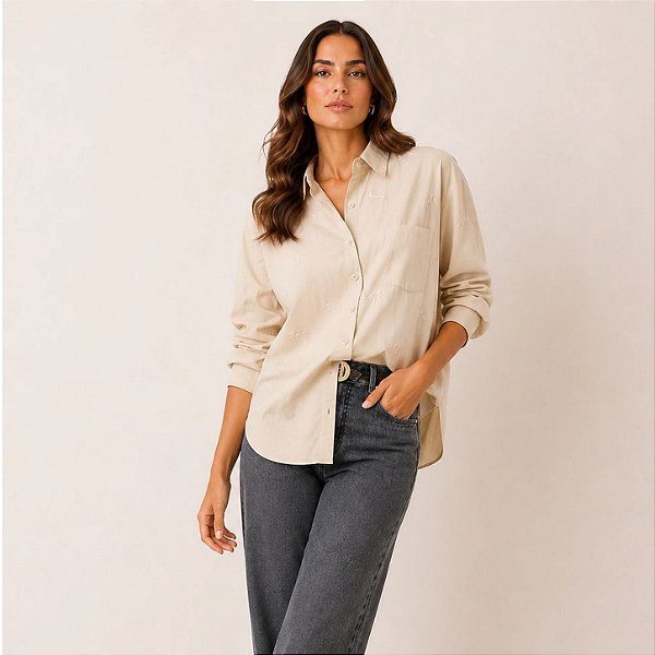 CAMISA SIENA CREME