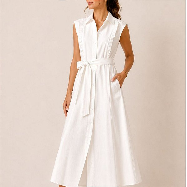 VESTIDO CHEMISE POSITANO