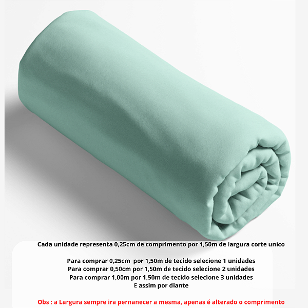 Tecido Tricoline Liso  Verde Bebe 100% algodão pré lavado