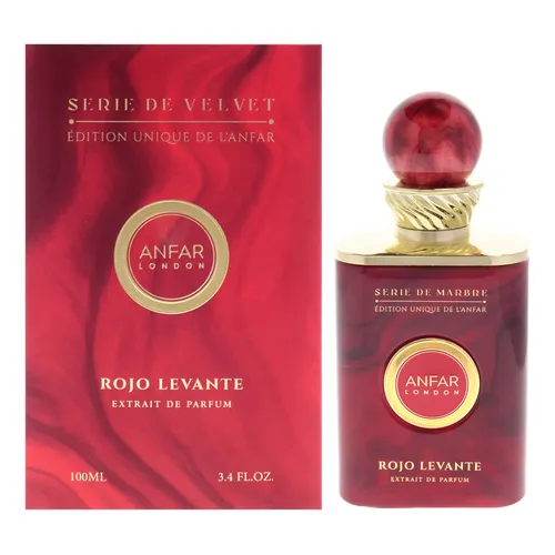 Rojo Levante Anfar London 100ml extrato de parfum