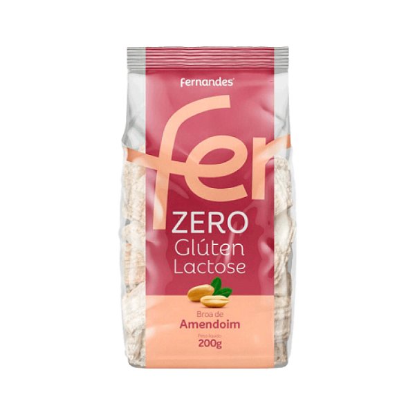 Broa de Amendoim Sem Gluten E Lactose - Fer
