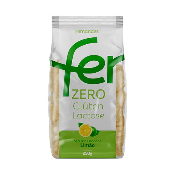 Sequilhos de Limao Sem Gluten E Lactose - Fer
