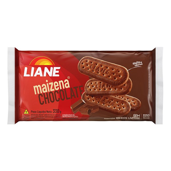 Biscoito Maizena Chocolate 330G - LIANE