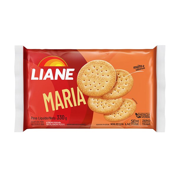 Biscoito Maria 330G - LIANE