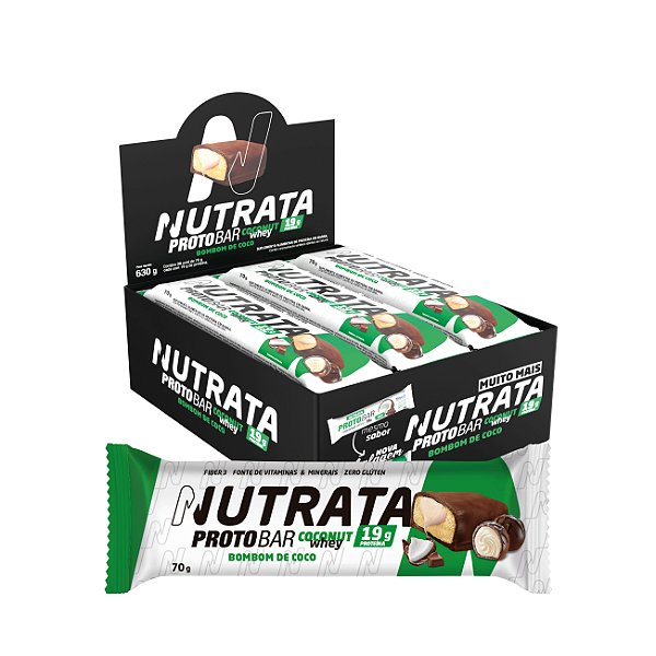 Proto Bar Coconut 9 X 70G - NUTRATA