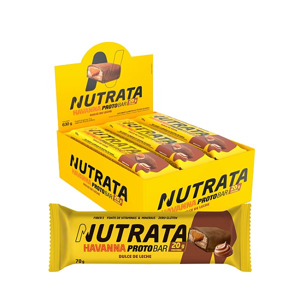 Proto Bar Doce de Leite Havanna 9 X 70G - NUTRATA