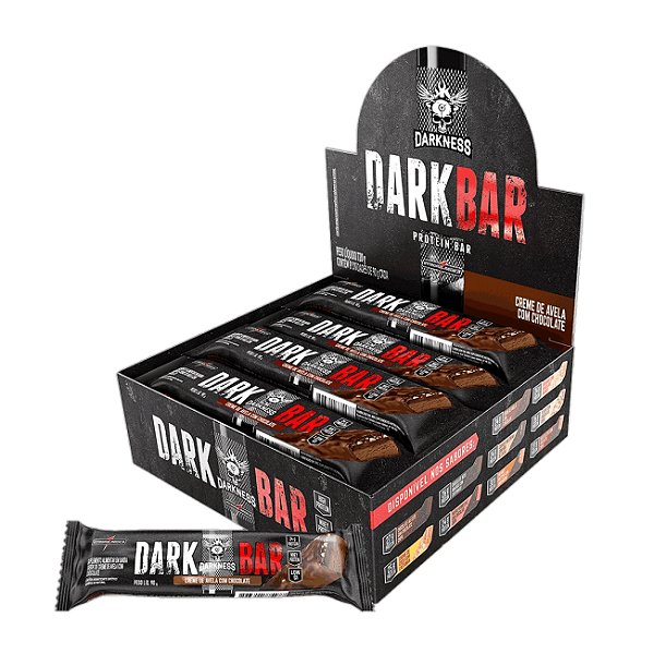 Barra Dark Leite E Creme De Avela Com Chocolate 8 X 90G - INTEGRALMEDICA