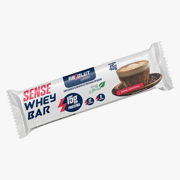 Sense Bar Capuccino 12 X 45G - ABSOLUT