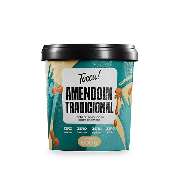 Pasta de Amendoim Tradicional 420g - TOCCA