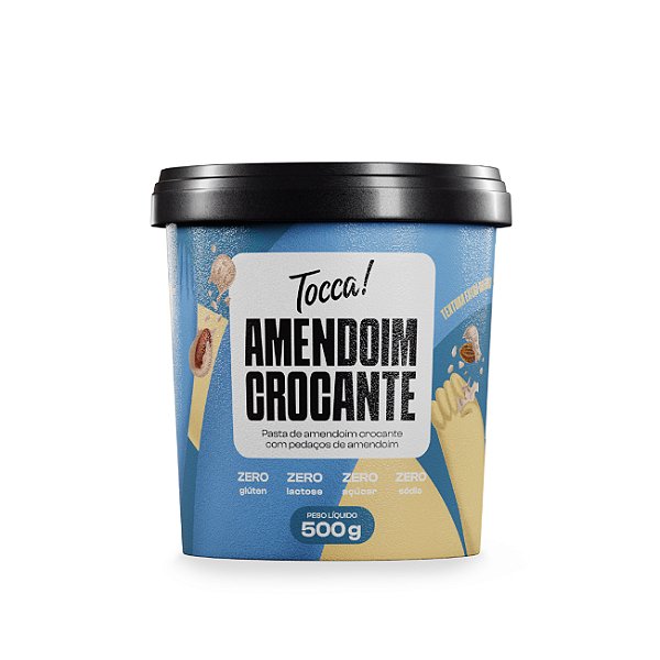 Pasta Amendoim Crocante 420g - TOCCA