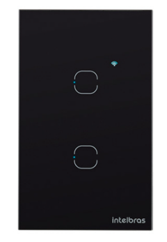 Interruptor Inteligente IZY SMART WIFI PRETO EWS 1002 INTELBRAS
