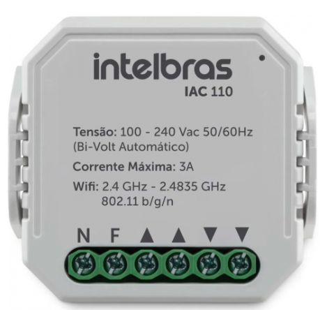 Acionador de Cortinas Smart IAC 110 Intelbras