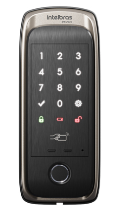 Fechadura Digital de Sobrepor IZY SMART IFR 2020 INTELBRAS